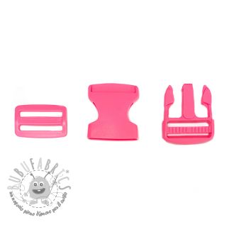 Fibbia lombare 38 mm light fuchsia