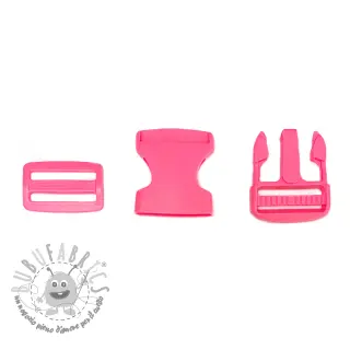Fibbia lombare 38 mm light fuchsia