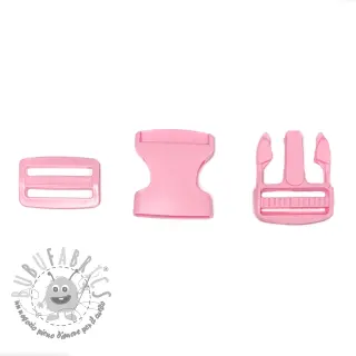 Fibbia lombare 38 mm rose