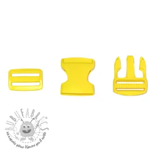 Fibbia lombare 38 mm yellow
