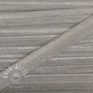 Elastico per bordatura 15 mm light grey