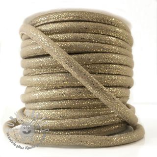 Cordoncino in tessuto scamosciato Luxe beige