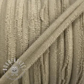 Passamaneria in maglia beige