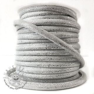 Cordoncino in tessuto scamosciato Luxe white
