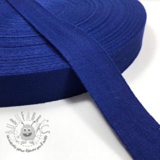 Cinghia in cotone 4 cm cobalt