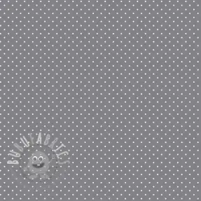 Tessuto di cotone Petit dots grey