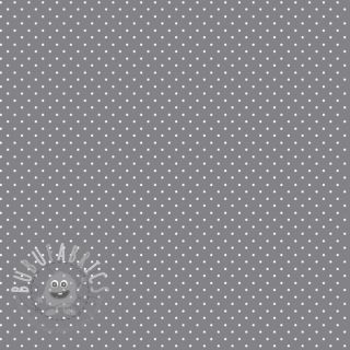 Tessuto di cotone Petit dots grey