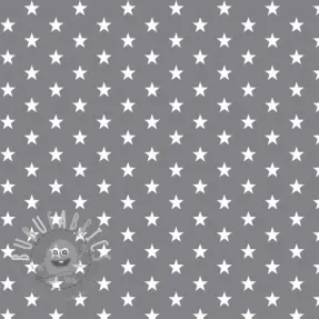Tessuto di cotone Petit stars grey