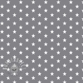 Tessuto di cotone Petit stars grey