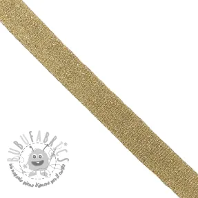 Bordo obliquo LUREX light gold
