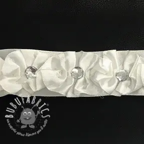 Nastro di raso Crystal cream