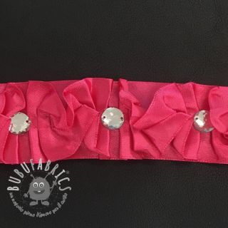 Nastro di raso Crystal fuchsia
