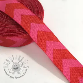 Nastro Chevron red