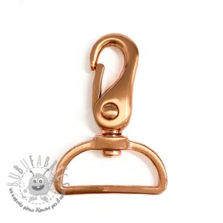 Moschettone in metallo 40 mm copper