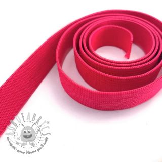 Elastico piatto 15 mm fuchsia