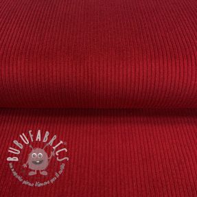 Velluto a coste dark red