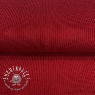 Velluto a coste dark red