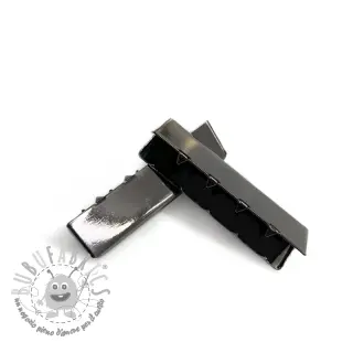 Terminale in metallo 40 mm anthracite