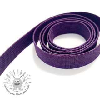 Elastico piatto 15 mm purple