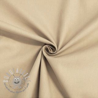 Popeline di cotone sand