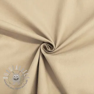 Popeline di cotone sand