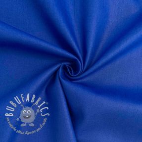 Popeline di cotone cobalt