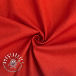 Popeline di cotone red