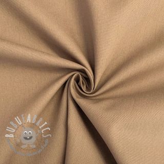 Popeline di cotone taupe