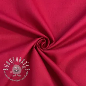 Popeline di cotone cerise
