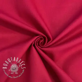 Popeline di cotone cerise