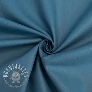 Popeline di cotone indigo