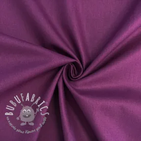 Popeline di cotone dark purple