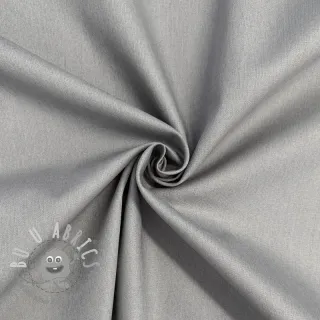 Popeline di cotone rock grey