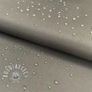 Tessuto antipioggia con trattamento idrofobo grey