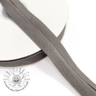 Nastro per bordatura in cotone grey