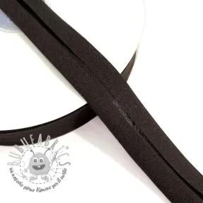 Nastro per bordatura in cotone dark choco