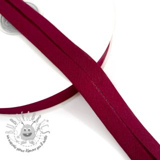 Nastro per bordatura in cotone bordeaux