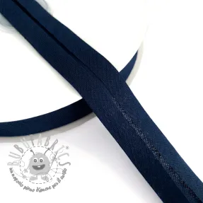 Nastro per bordatura in cotone dark blue