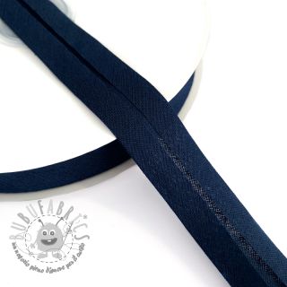 Nastro per bordatura in cotone dark blue