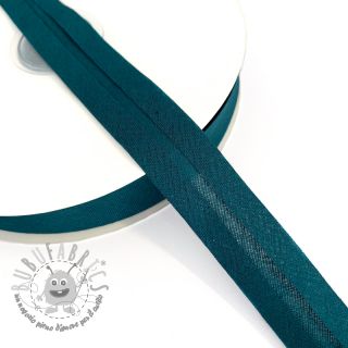Nastro per bordatura in cotone petrol