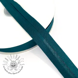 Nastro per bordatura in cotone petrol
