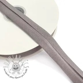 Nastro per bordatura in cotone light grey