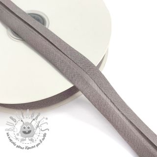 Nastro per bordatura in cotone light grey