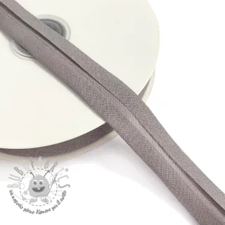 Nastro per bordatura in cotone light grey
