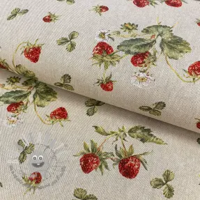 Tessuto decorativo Linenlook Wild strawberries
