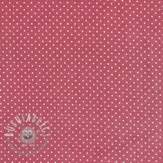 Tessuto di cotone Petit dots blush