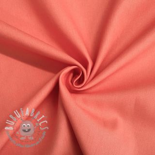 Popeline di cotone coral
