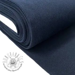 Costina elastica RIB dark blue ORGANIC