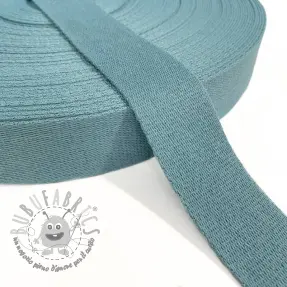 Cinghia in cotone 4 cm steel blue