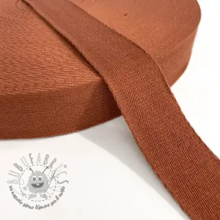Cinghia in cotone 4 cm brick